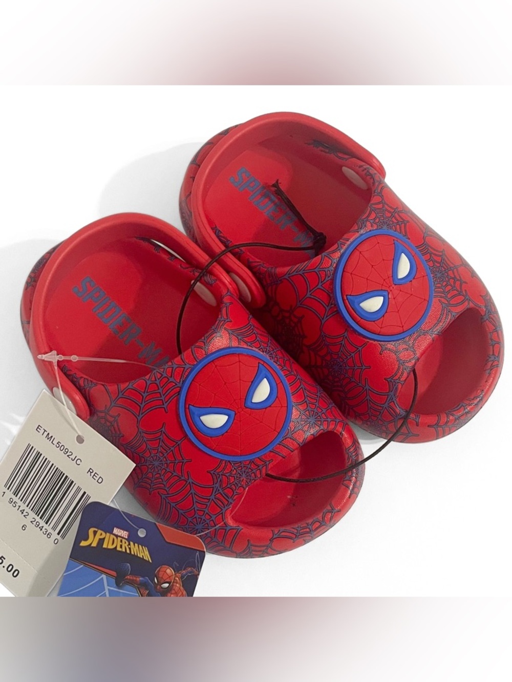 Spider-Man Toddler Clog 6T
